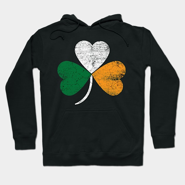 Ireland Shamrock Retro Irish Hoodie by ShirtsShirtsndmoreShirts